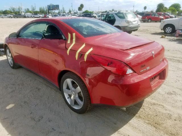 1G2ZH368664264537 - 2006 PONTIAC G6 GT RED photo 3