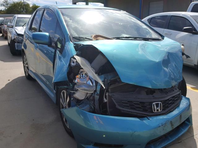 JHMGE8H56CC006546 - 2012 HONDA FIT SPORT TURQUOISE photo 1