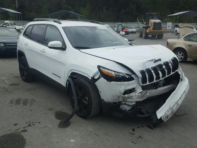 1C4PJLCBXJD620262 - 2018 JEEP CHEROKEE L WHITE photo 1