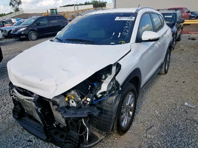 KM8J33A24HU355668 - 2017 HYUNDAI TUCSON LIM WHITE photo 2