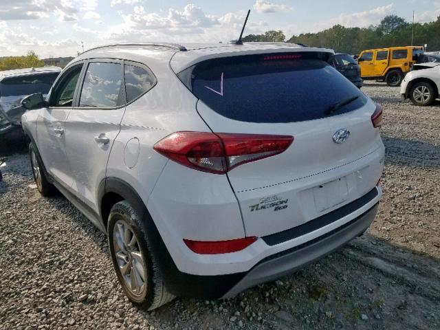 KM8J33A24HU355668 - 2017 HYUNDAI TUCSON LIM WHITE photo 3