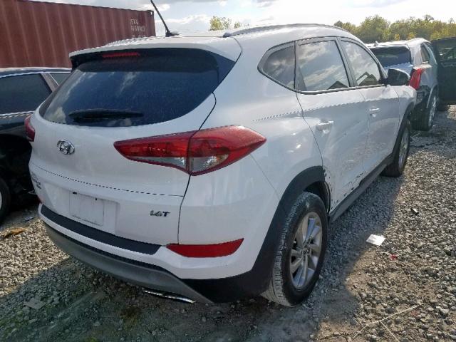 KM8J33A24HU355668 - 2017 HYUNDAI TUCSON LIM WHITE photo 4