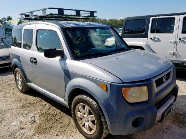 5J6YH17696L002150 - 2006 HONDA ELEMENT EX SILVER photo 1