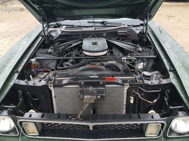 3F05H225669 - 1973 FORD MUSTANG MA GREEN photo 7