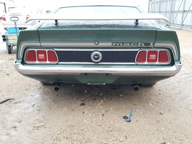 3F05H225669 - 1973 FORD MUSTANG MA GREEN photo 9