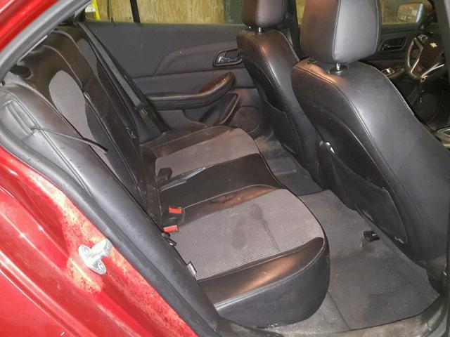 1G11D5SR4DF216396 - 2013 CHEVROLET MALIBU 1LT 红色 照片 6