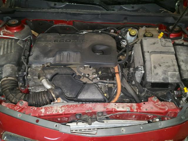 1G11D5SR4DF216396 - 2013 CHEVROLET MALIBU 1LT 红色 照片 7