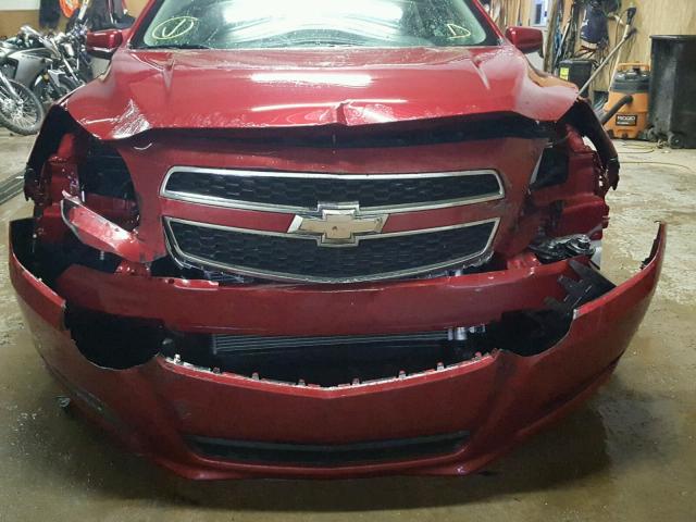 1G11D5SR4DF216396 - 2013 CHEVROLET MALIBU 1LT 红色 照片 9