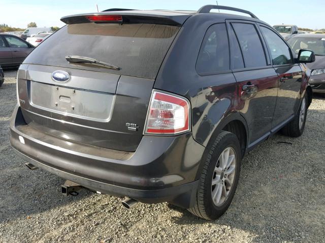 2FMDK48C57BB16994 - 2007 FORD EDGE SEL CHARCOAL photo 4