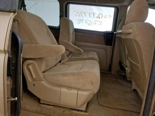 5FNRL185X4B071878 - 2004 HONDA ODYSSEY LX GOLD photo 6