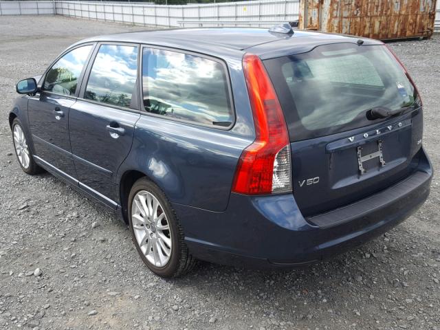 YV1MW390992470950 - 2009 VOLVO V50 2.4I BLUE photo 3