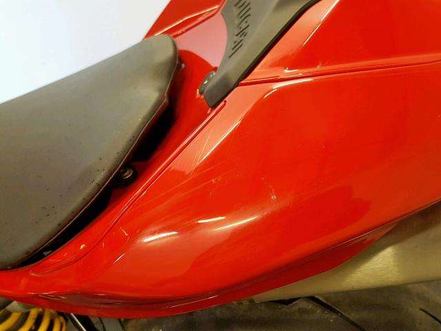 ZDM1XBMV6BB015566 - 2011 DUCATI 848 RED photo 14