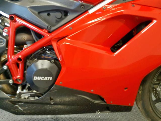 ZDM1XBMV6BB015566 - 2011 DUCATI 848 RED photo 5