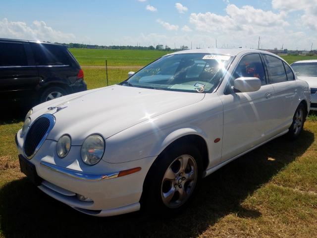 SAJDA01N81FL90967 - 2001 JAGUAR S-TYPE WHITE photo 2