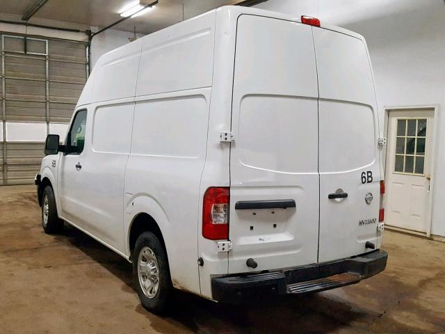 1N6BF0LY7JN807822 - 2018 NISSAN NV 2500 S WHITE photo 3