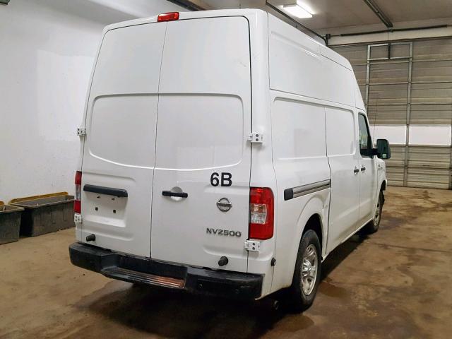 1N6BF0LY7JN807822 - 2018 NISSAN NV 2500 S WHITE photo 4