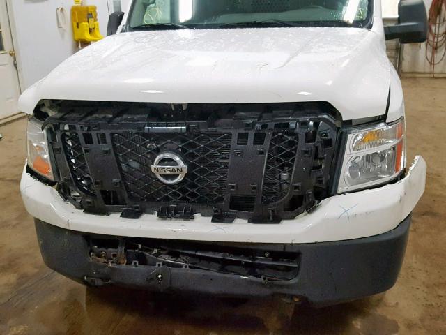 1N6BF0LY7JN807822 - 2018 NISSAN NV 2500 S WHITE photo 9