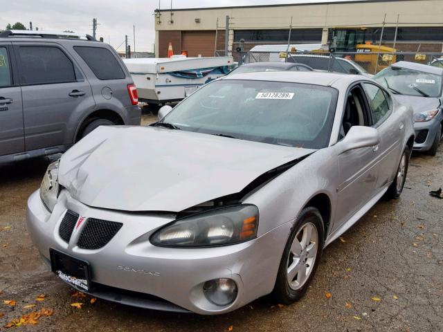 2G2WP552781106771 - 2008 PONTIAC GRAND PRIX Արծաթագույն լուսանկար 2