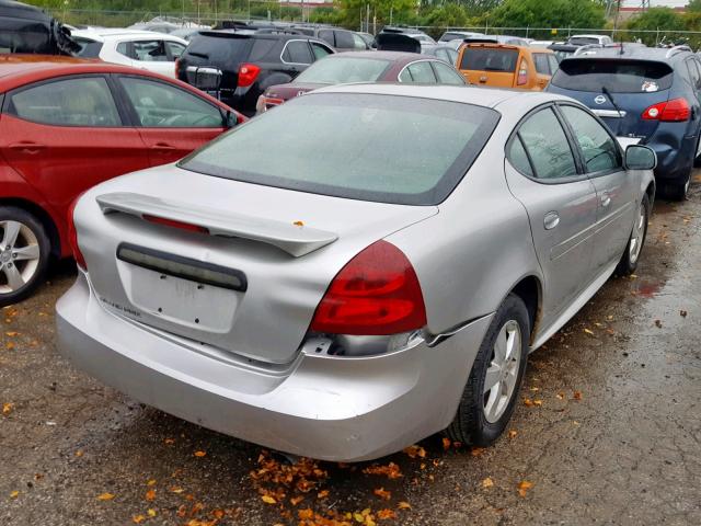 2G2WP552781106771 - 2008 PONTIAC GRAND PRIX Արծաթագույն լուսանկար 4