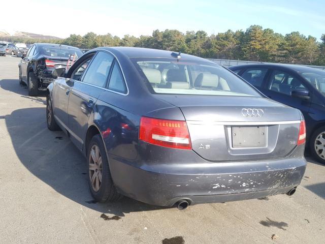 WAUAH74F06N124072 - 2006 AUDI A6 3.2 BLUE photo 3