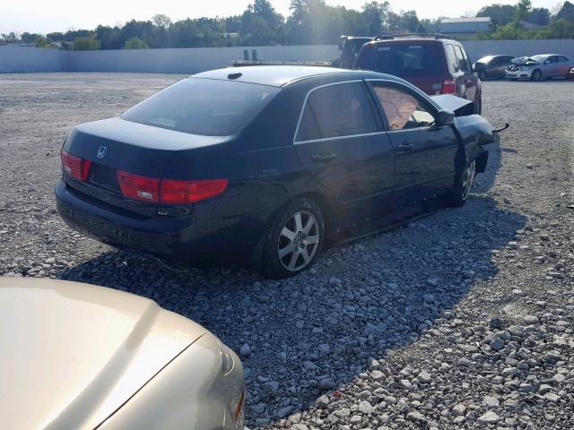 1HGCM66535A039207 - 2005 HONDA ACCORD EX BLACK photo 4