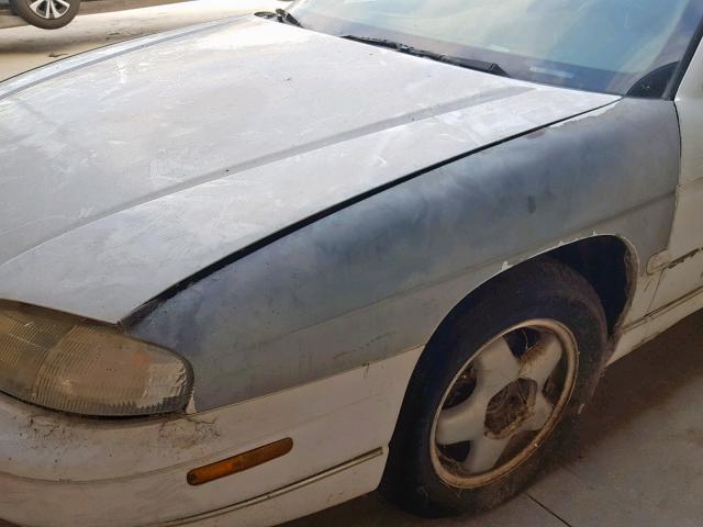 2G1WW12M1X9279420 - 1999 CHEVROLET MONTE CARL თეთრი ფოტო 9