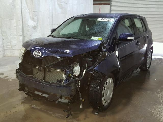 JTKKU4B45A1003615 - 2010 TOYOTA SCION XD BLUE photo 2