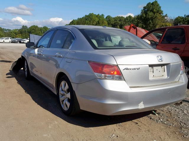 1HGCP2F85AA170529 - 2010 HONDA ACCORD EXL SILVER photo 3