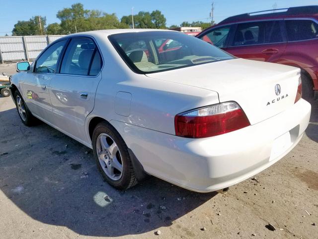 19UUA56633A082166 - 2003 ACURA 3.2TL WHITE photo 3