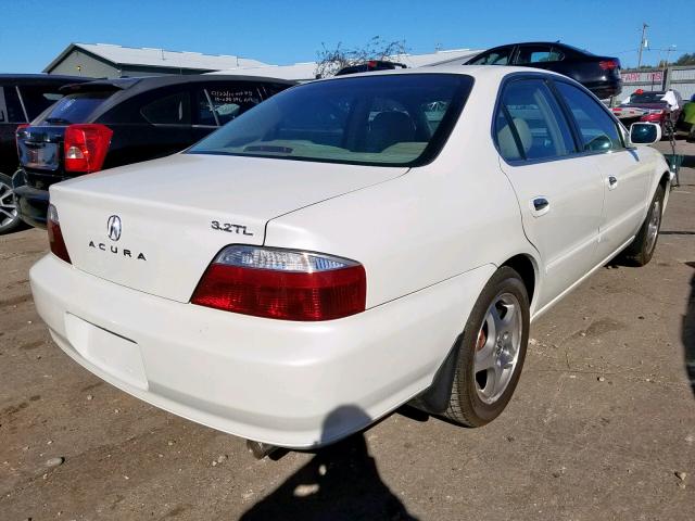 19UUA56633A082166 - 2003 ACURA 3.2TL WHITE photo 4