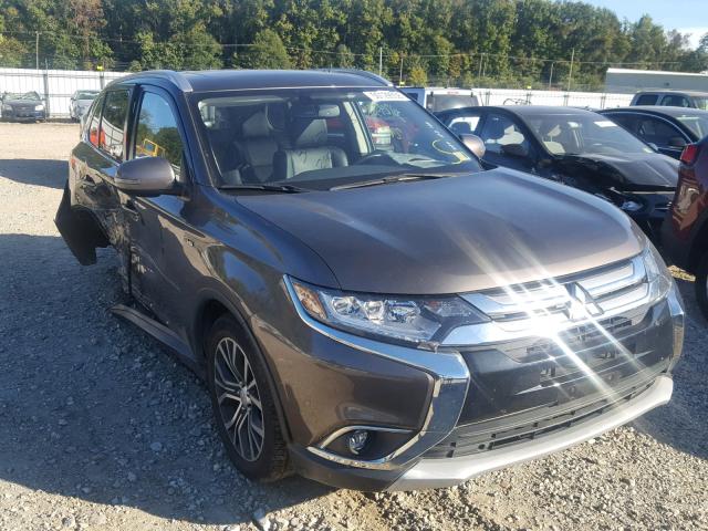 JA4JZ4AX1HZ018764 - 2017 MITSUBISHI OUTLANDER BROWN photo 1