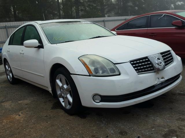 1N4BA41E36C840374 - 2006 NISSAN MAXIMA SE WHITE photo 1