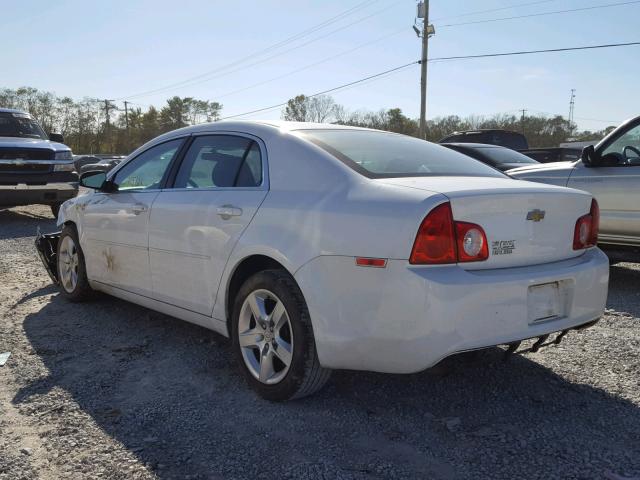 1G1ZA5EU3CF306973 - 2012 CHEVROLET MALIBU LS 白色 照片 3