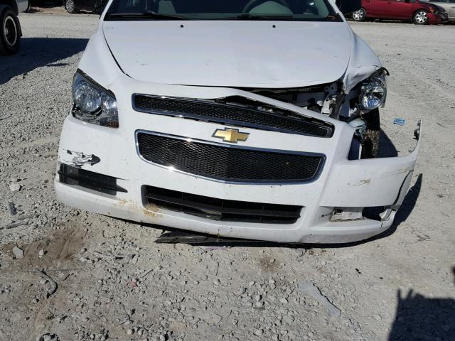 1G1ZA5EU3CF306973 - 2012 CHEVROLET MALIBU LS 白色 照片 9