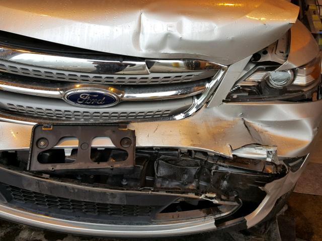 1FAHP2FW6CG101891 - 2012 FORD TAURUS LIM SILVER photo 9