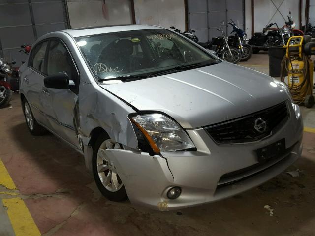 3N1AB6AP5CL783209 - 2012 NISSAN SENTRA 2.0 SILVER photo 1