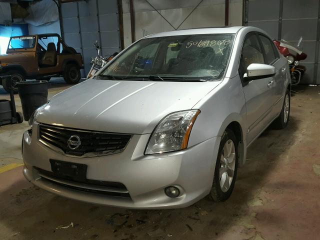 3N1AB6AP5CL783209 - 2012 NISSAN SENTRA 2.0 SILVER photo 2