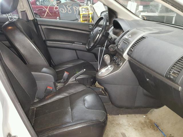 3N1AB6AP5CL783209 - 2012 NISSAN SENTRA 2.0 SILVER photo 5