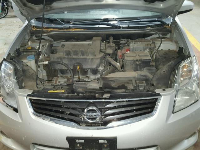 3N1AB6AP5CL783209 - 2012 NISSAN SENTRA 2.0 SILVER photo 7