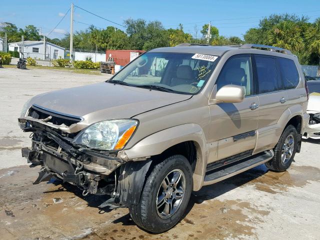 JTJBT20X190175103 - 2009 LEXUS GX 470 TAN photo 2