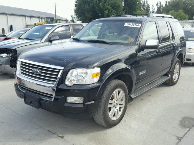 1FMEU65E47UA59245 - 2007 FORD EXPLORER L BLACK photo 2