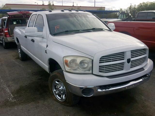 3D7KR28AX7G815812 - 2007 DODGE RAM 2500 S Սպիտակ լուսանկար 1