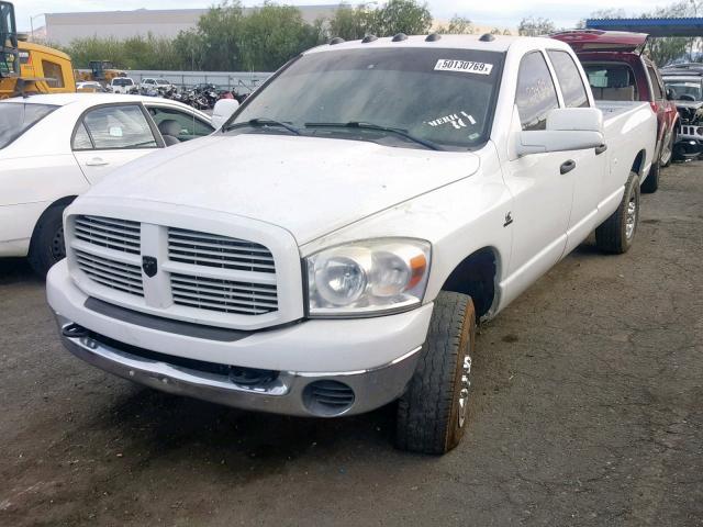 3D7KR28AX7G815812 - 2007 DODGE RAM 2500 S Սպիտակ լուսանկար 2