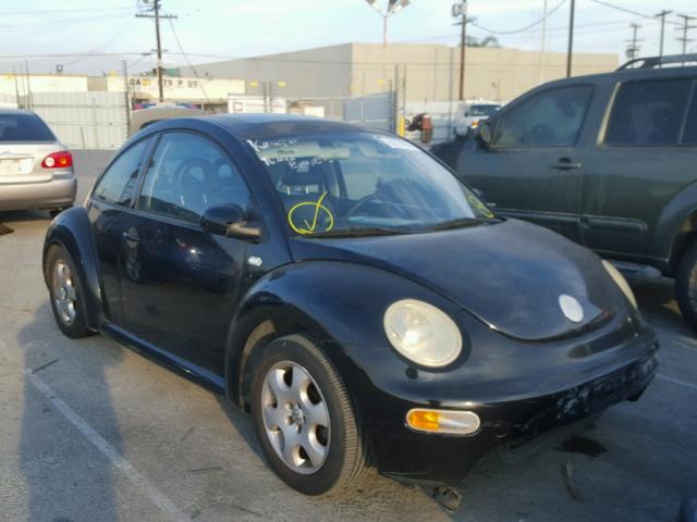 3VWCK21C92M405749 - 2002 VOLKSWAGEN NEW BEETLE BLACK photo 1