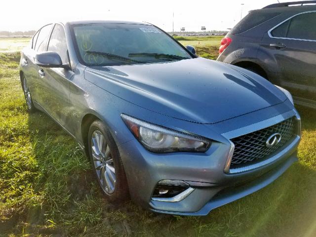 JN1EV7AP4KM514542 - 2019 INFINITI Q50 LUXE CHARCOAL photo 1