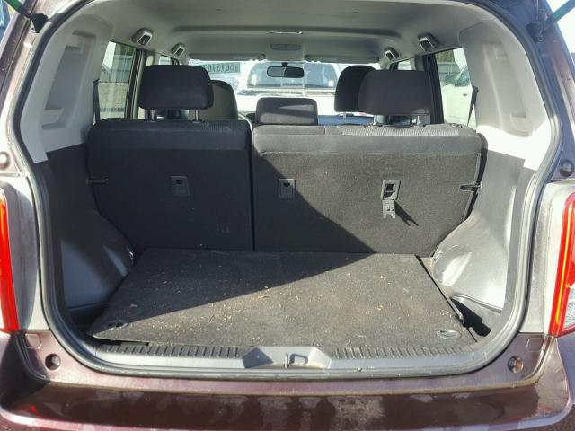 JTLZE4FE0B1123625 - 2011 TOYOTA SCION XB 勃艮第红 照片 9