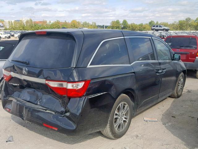 5FNRL5H63BB091760 - 2011 HONDA ODYSSEY EXL  photo 4