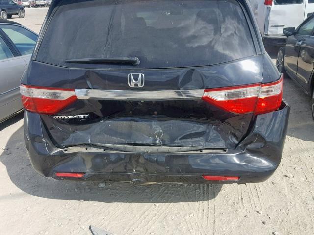 5FNRL5H63BB091760 - 2011 HONDA ODYSSEY EXL  photo 9