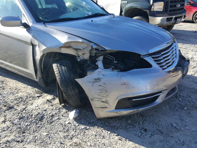 1C3CCBAB3EN142292 - 2014 CHRYSLER 200 LX SILVER photo 9