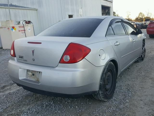 1G2ZF55B164268901 - 2006 PONTIAC G6 SE WHITE photo 4